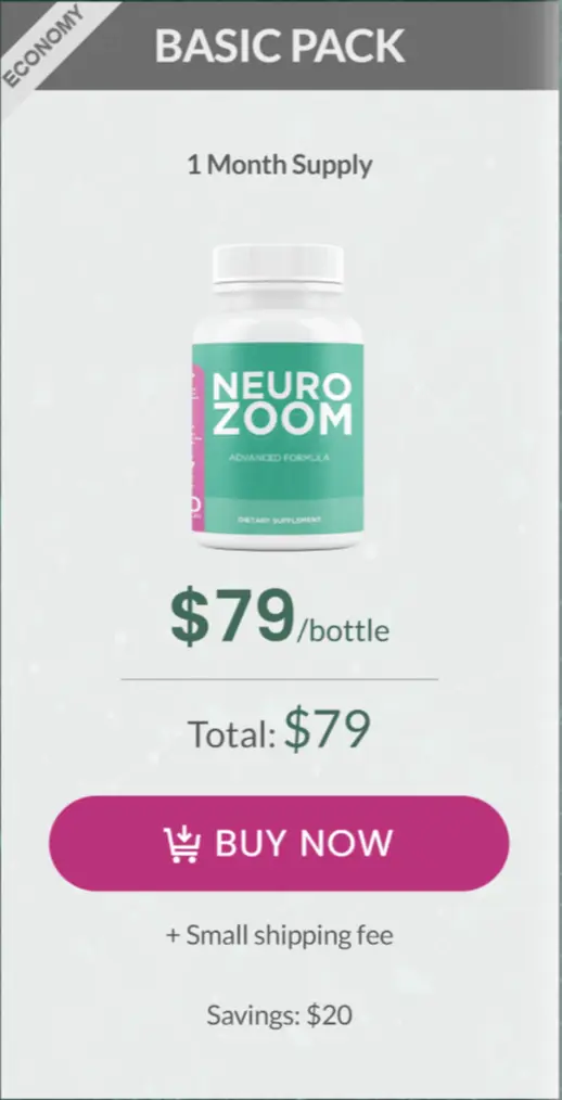 NeuroZoom offer price